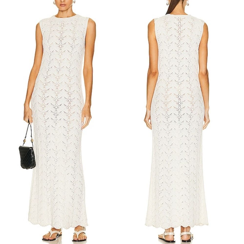 Loulou Studio White Maxi Dress